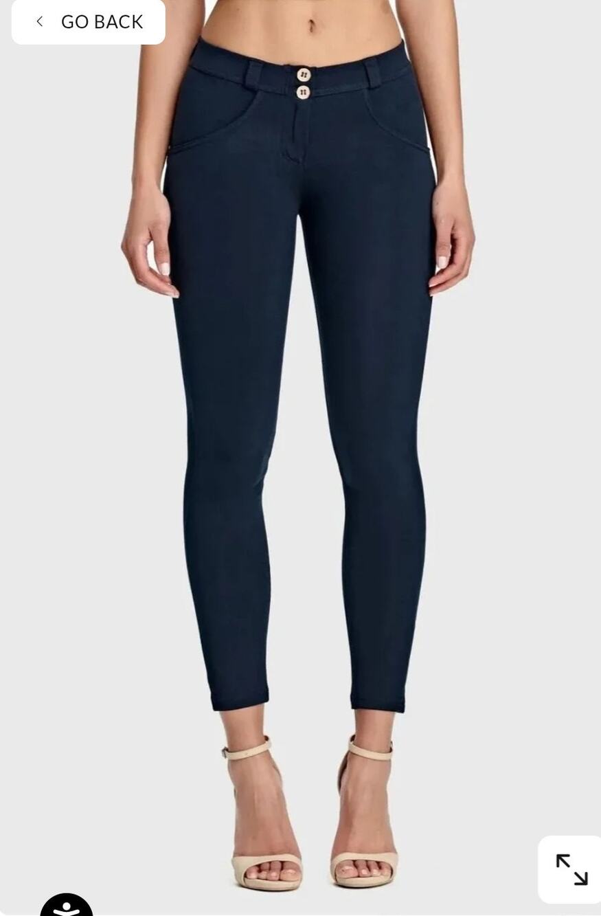 Freddy WR.UP True Low Rise Skinny Pants Size Small Dark Wash Jeans Sculting